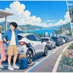 充電5分鐘，排隊50分鐘