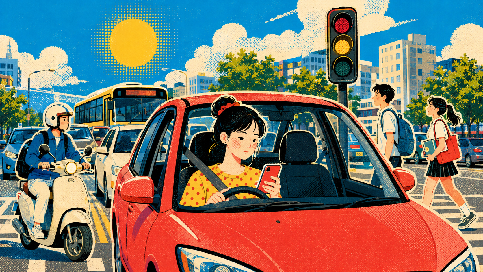 【大家都以為，下雨天才容易出車禍】